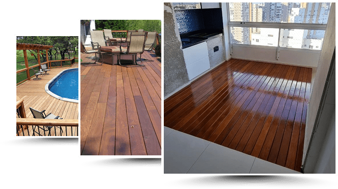 decks e pisos